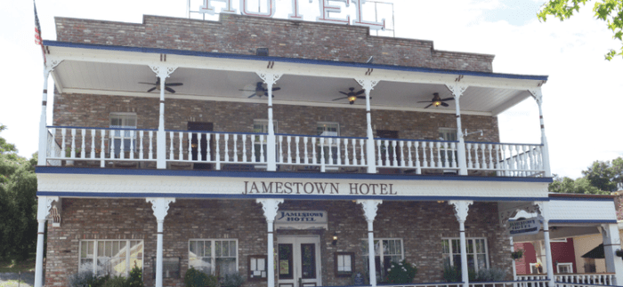 Jamestown hotel time back fare edible historic step while many visit site